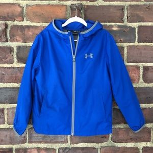 Under Armour boys windbreaker jacket youth small